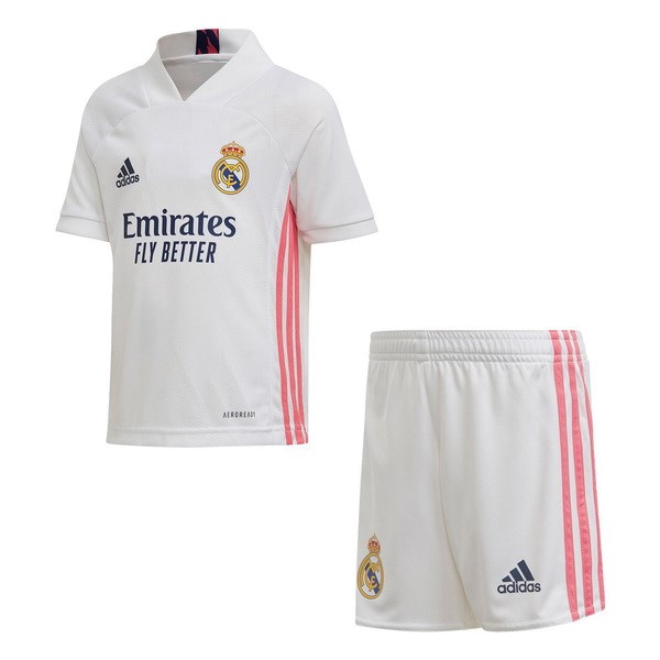 Camiseta Real Madrid Primera equipo Niños 2020-21 Blanco